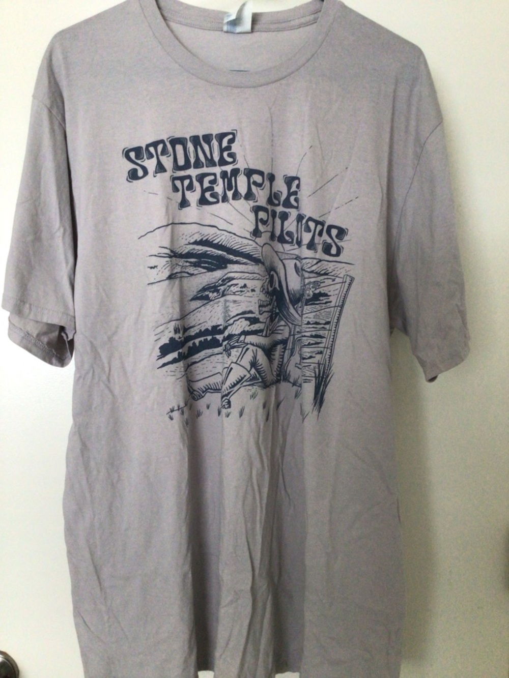 Stone Temple Pilots Out West Grey Tee - Size XL